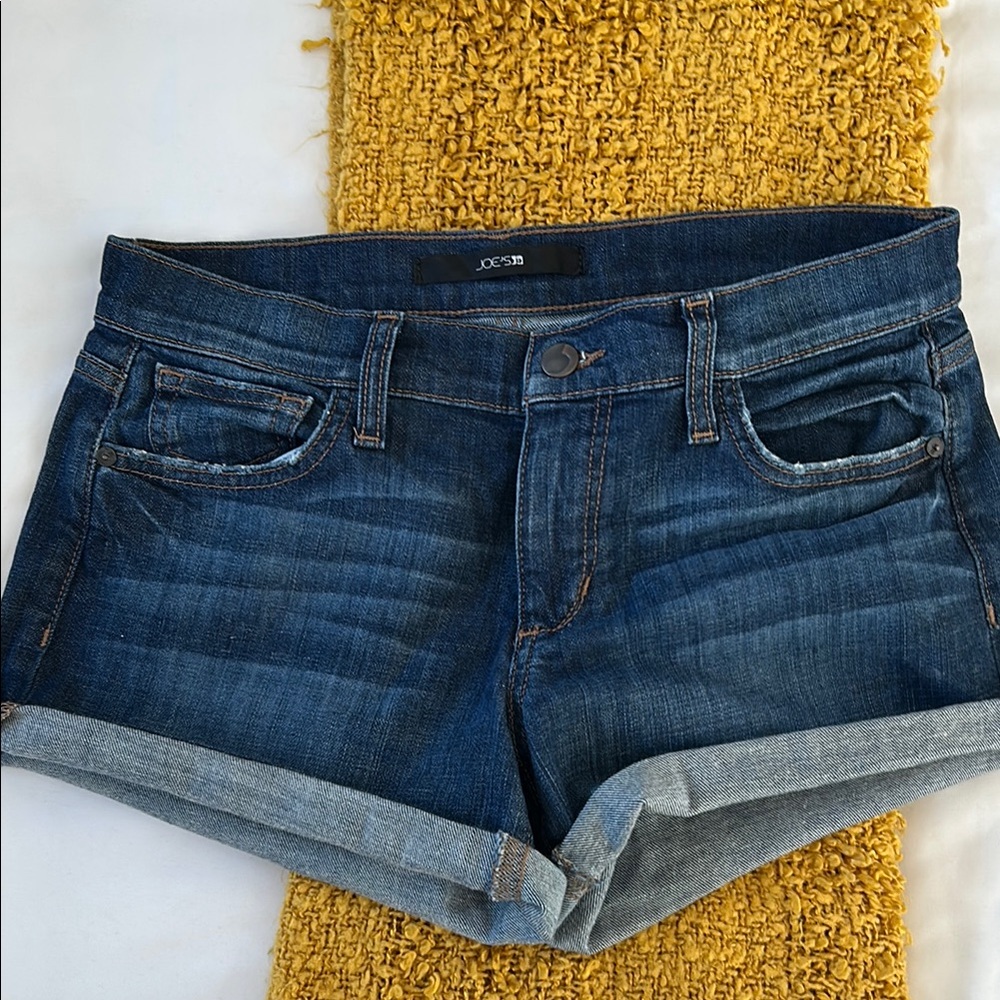 Joe's Jeans Dark Wash Denim Shorts